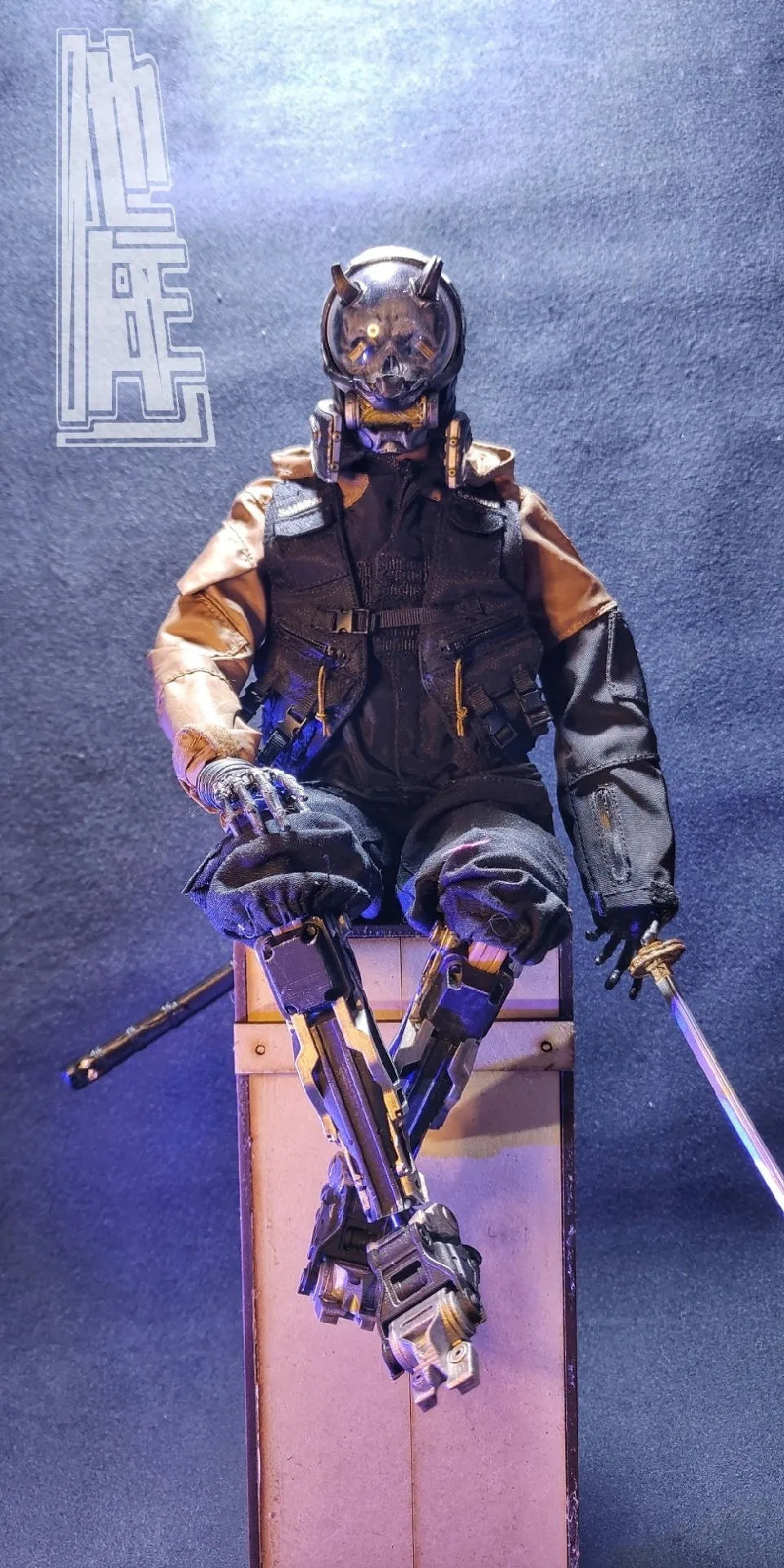 1/6 Mechanical Calf Sci-Fi Artificial Limb Exoskeleton - Ankle Accessory for 12-Inch Soldier ES2.0 Action Figure