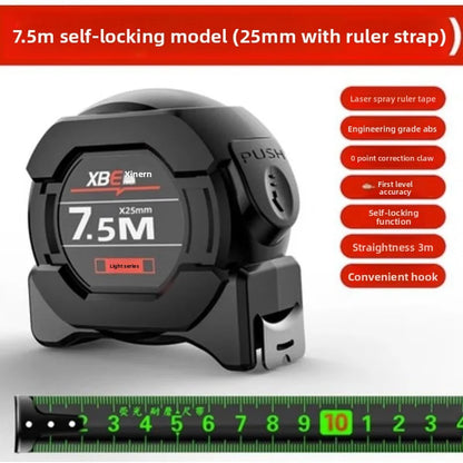 Fluorescent Tape Measure - 5m/7.6m Widened, Thickened & Wear-Resistant Precision Measuring Tool