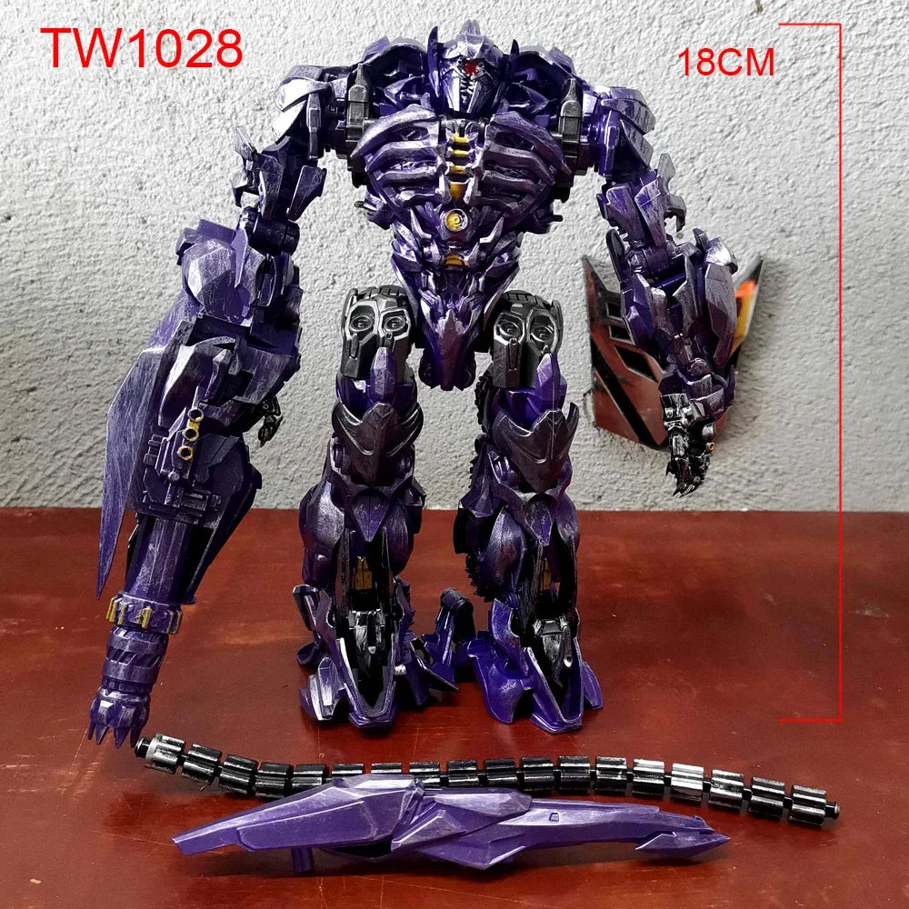 Baiwei Shockwave Transformation Toys – Sentinel Prime TW1024, Ironhide TW1026 & Bumblebee TW1025 Robot Figures TW1028/TW1030