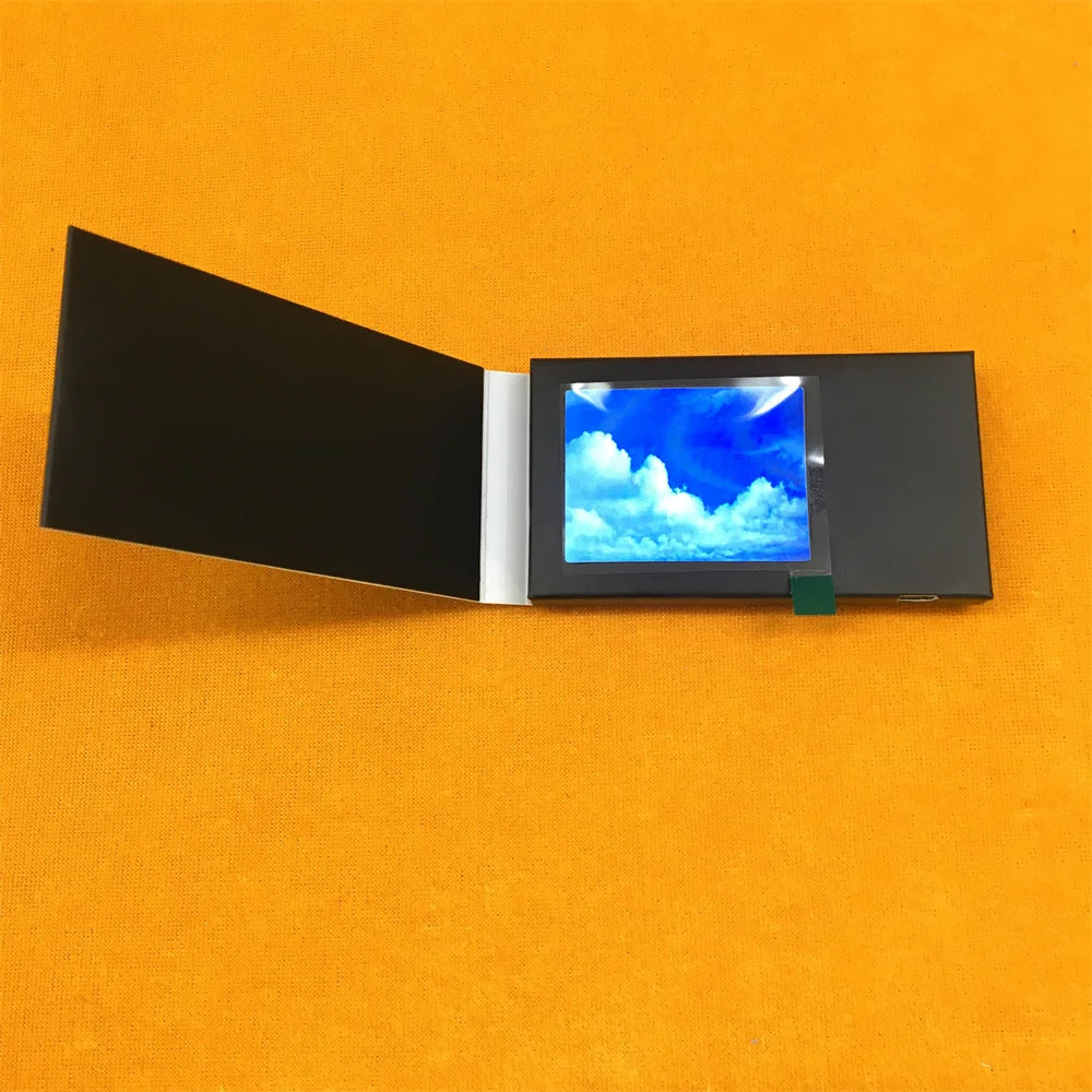 128MB 2.4" LCD Video Greeting Card – MP4 Player for Birthday, Mother’s Day & Advertising Gifts