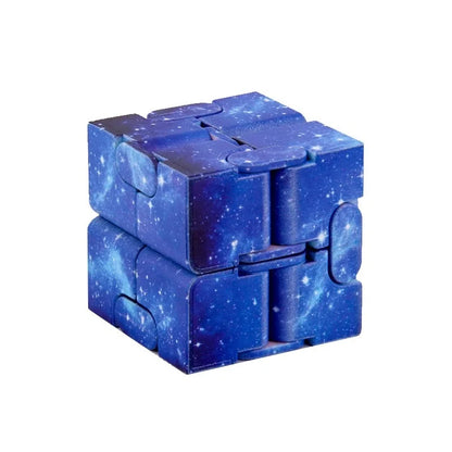 Infinity Cube Fidget Toy – Flip, Antistress, ADHD & Autism Toy for Kids, Magic Finger Puzzle