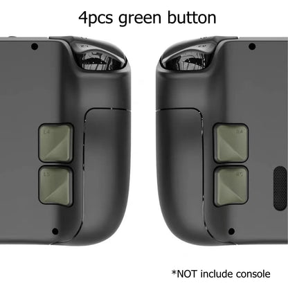 4PCS Back Button Enhancement Set for Steam Deck – Grip Improvement & Button Protection Kit for OLED & LCD Console