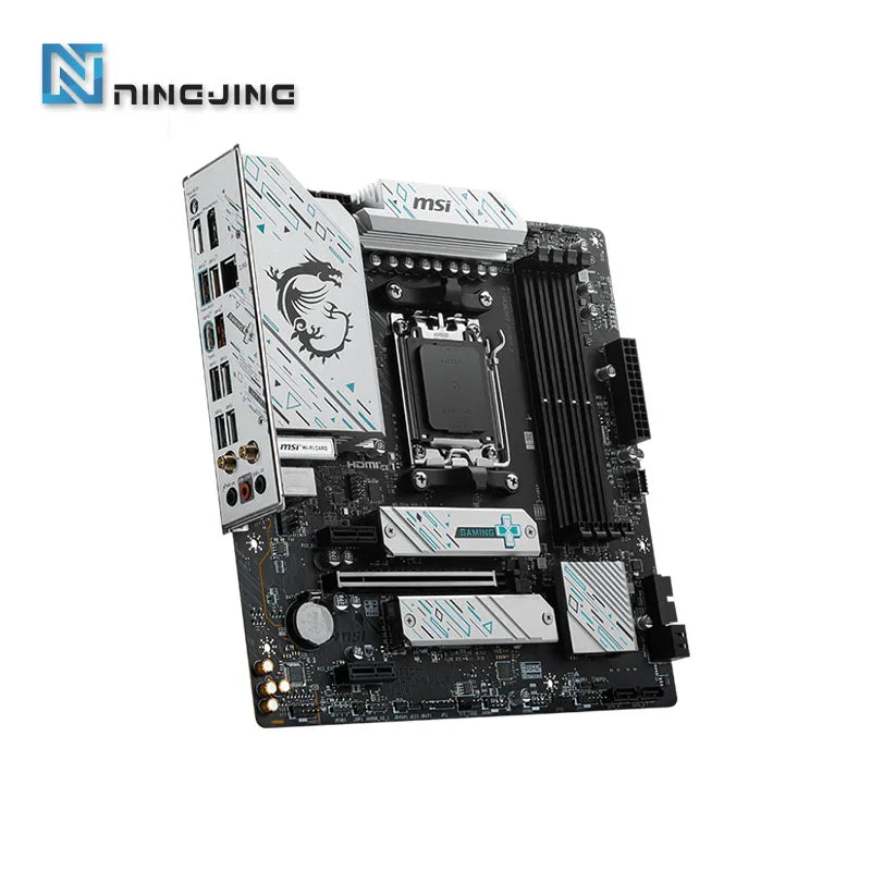 MSI B650M GAMING PLUS WIFI Motherboard - AMD B650, Supports DDR5 7200+MHz (OC), Ryzen 7000/8000 Series, AM5 Socket