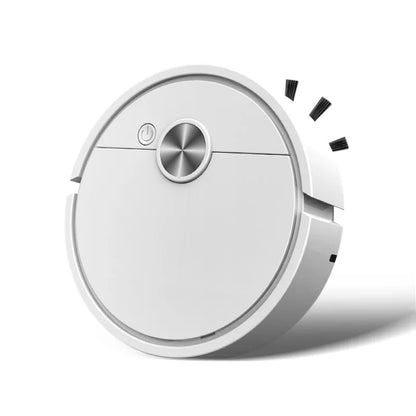 3-in-1 Robot Vacuum Cleaner & Mop – Rechargeable Sweeping Machine for Pet Hair & Deep Floor Cleaning