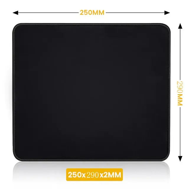 XXL Extended Gaming Mouse Pad 900x400mm – Black Desk Mat for Keyboard & Mouse, Non-Slip Computer Carpet for Office & Gaming Setup