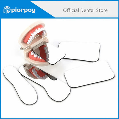 PIORPOY 5Pcs/Set Dental Orthodontic Mirror – Double-Sided Intraoral Photo Reflectors, Dental Tools for Dentistry