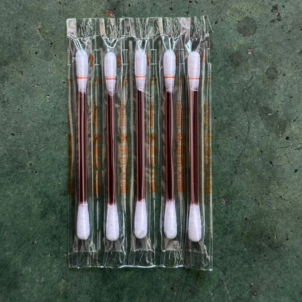 Disposable Iodine Swab Sticks - Individually Packaged Antiseptic Swabs for Travel, Outdoor First Aid, and Skin Care