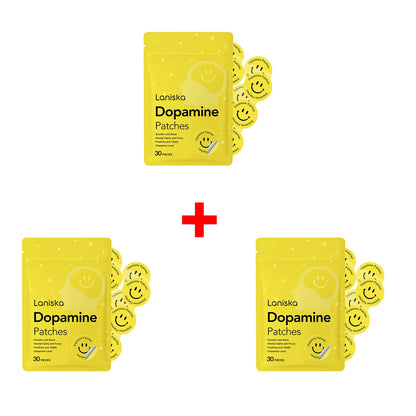 Dopamine Wellness Patches - Daily Comfort Patches for Focus, Stress Relief, Mood Balance & Vitality Support for Work and Study