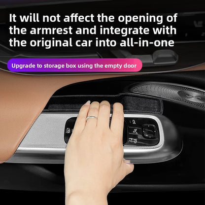 Mercedes-Benz W214 E-Class Door Storage Box Organizer – Compatible with E260/E300 2024+ Interior Car Storage Upgrade Accessory