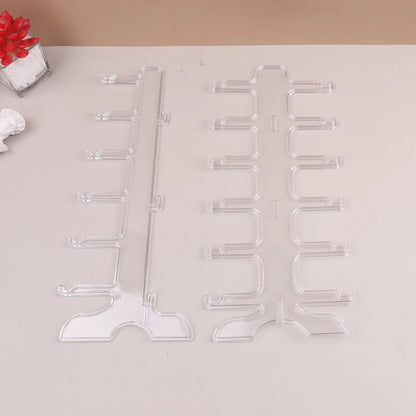 Plastic Sunglasses Display Rack – Eyeglasses Storage Stand for Home Organizer