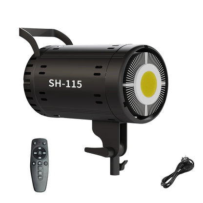 Bowens 135W LED Photography Studio Light Kit - Dimmable Video Lamp with 2m Tripod, 3000–6500K & 3 Colors