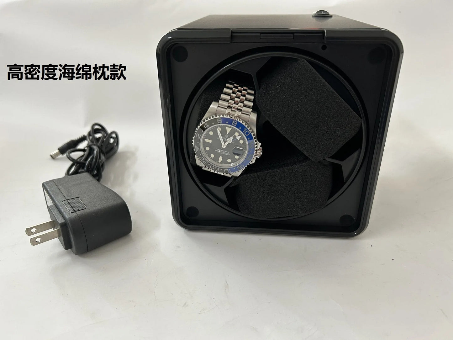 Vertical Watch Winder Box – Silent Motor, Automatic Rotator, Mechanical Watch Display & Organizer