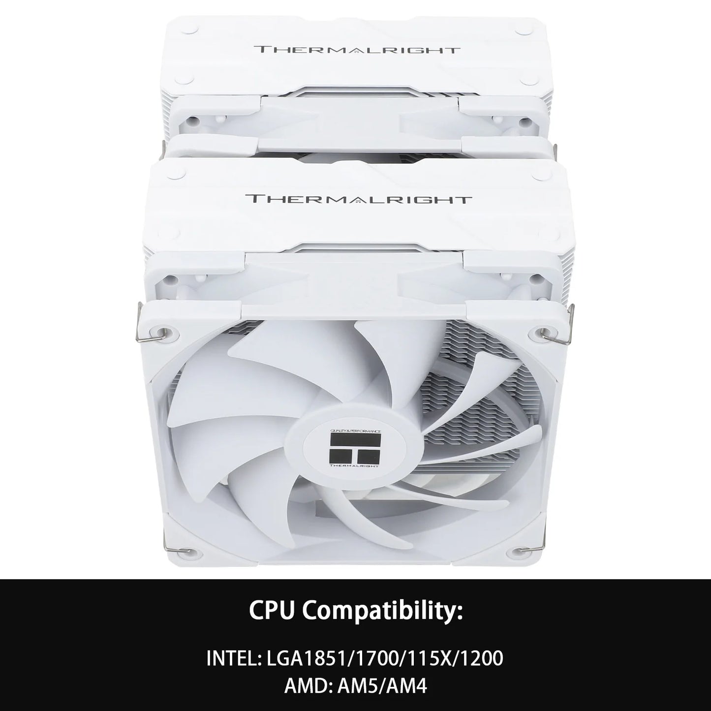 Thermalright Peerless Assassin 120 ARGB CPU Air Cooler – High Performance Dual Tower Cooler for Intel LGA1851/1700/1200/115X & AMD AM4/AM5 Black Edition