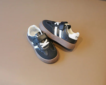 Spring & Autumn Kids Sport Training Shoes – Fashion Sneakers for Boys & Girls | Soft Soled, Casual Skate Shoes (Ages 4-6)
