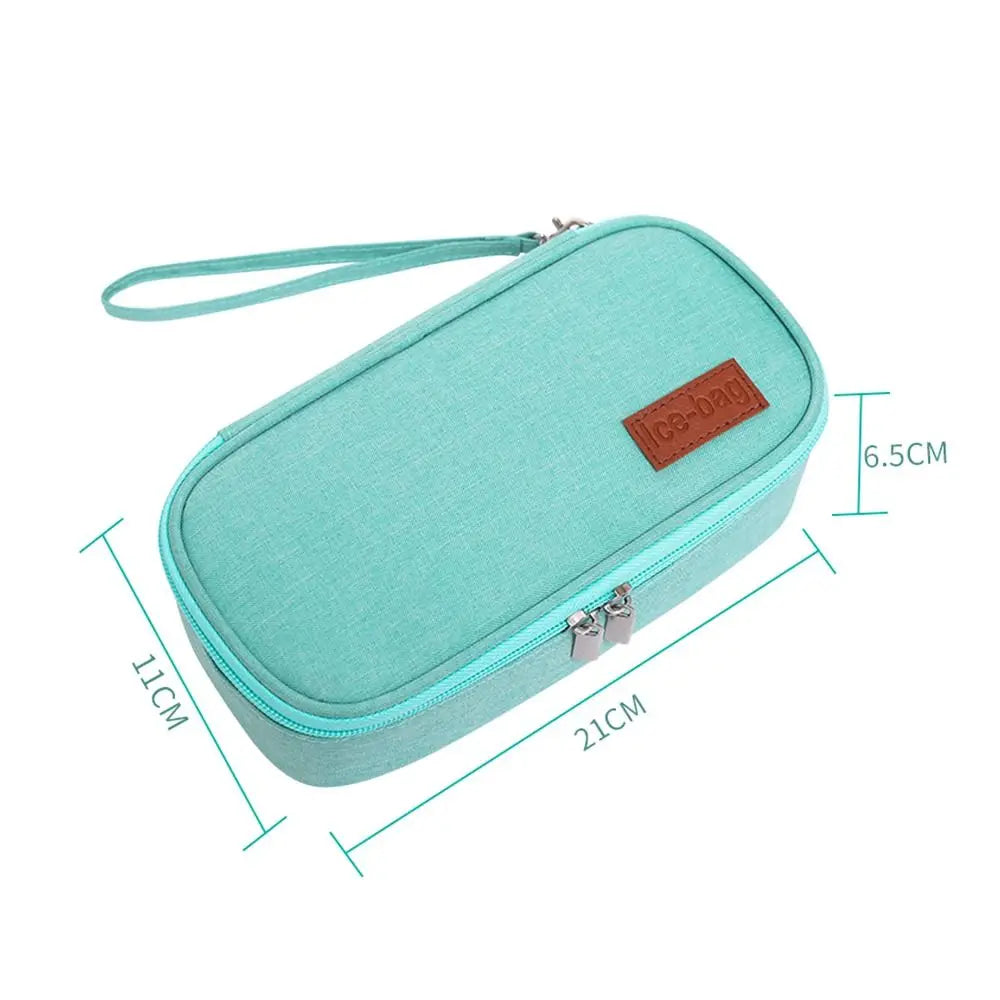 Insulin Cooling Bag for Diabetes – Waterproof Oxford Medical Cooler, Diabetic Pocket Pill Protector & Drug Freezer