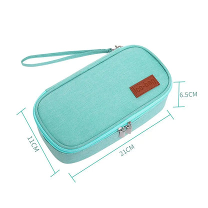 Insulin Cooling Bag for Diabetes – Waterproof Oxford Medical Cooler, Diabetic Pocket Pill Protector & Drug Freezer