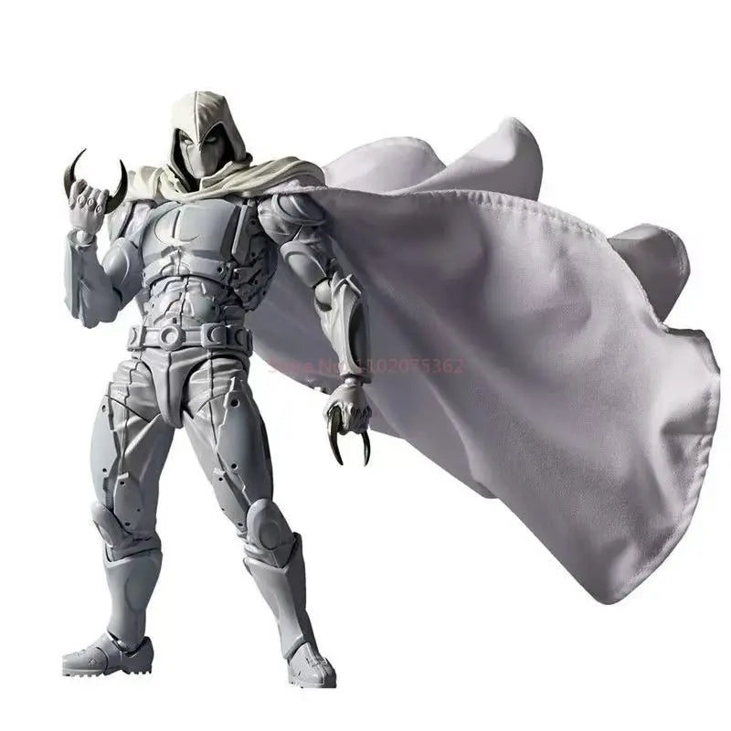 Authentic 16cm Moon Knight PVC Figure – Anime Model Collectible Desktop Ornament & Birthday Gift Toy
