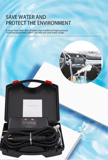 High-Temperature Home Steam Cleaner – Sterilization for Air Conditioning, Kitchen Hood & Car, 110V/220V