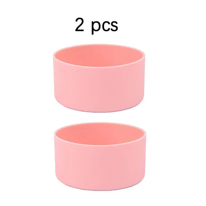2PCS Silicone Boot Sleeve Covers – Bottom Protectors for Stanley 20/30/40oz Tumblers & Water Bottles