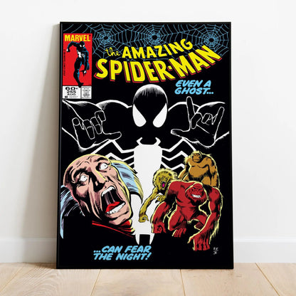 Spider-Man Comic Book Covers Poster - Comic Print Wall Art Gift for Superhero Fans
