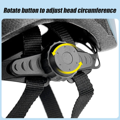 Bike Helmet for Adults - Lightweight with Adjustable Side & Chin Strap, Fits 58-62cm, Men & Women Cycling Accessories