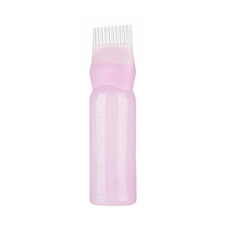 Hair Dye Applicator Brush Bottles - Dyeing Shampoo Bottle with Oil Comb, Hair Coloring Styling Tool