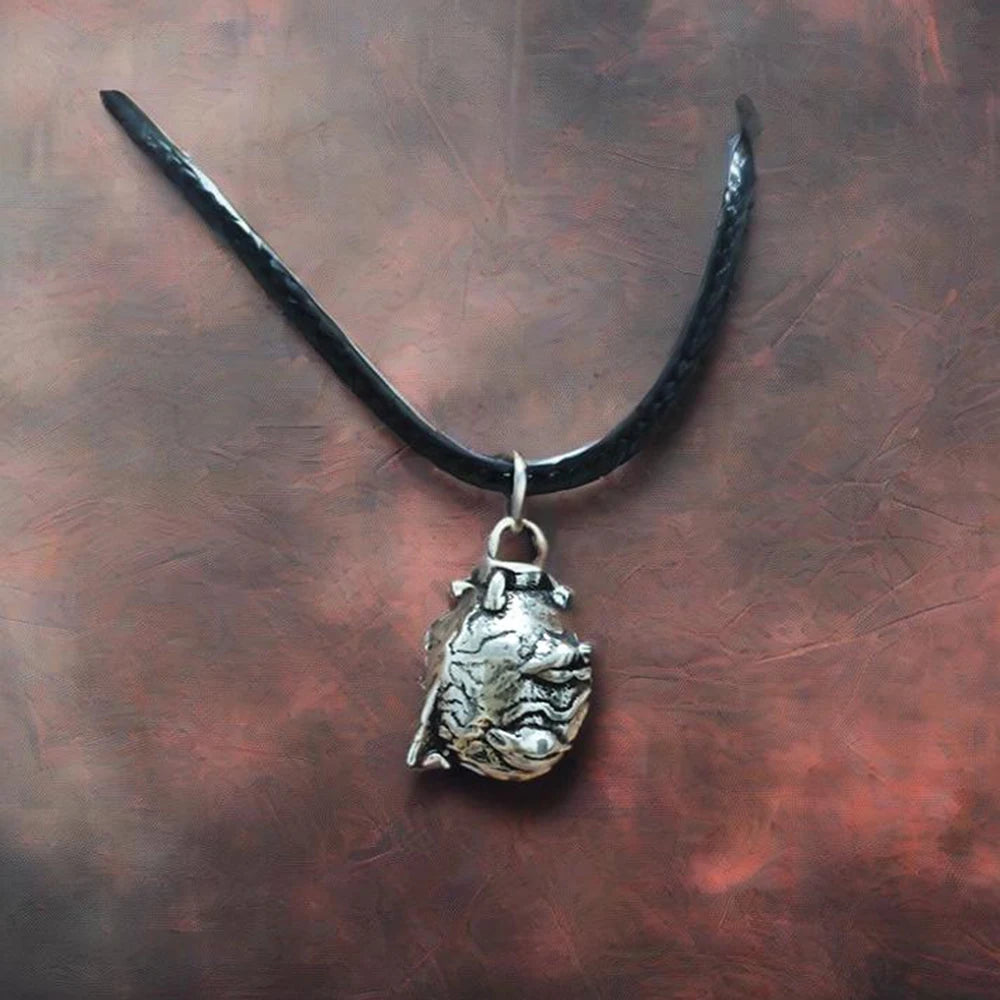 Berserk Behelit Egg of the King Necklace – Retro Griffith & Guts Copper Pendant, Anime Jewelry Cosplay Gift