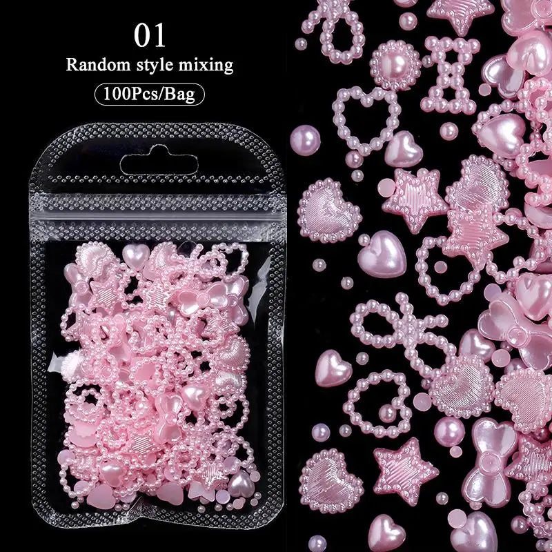 BORN PRETTY 30ML Nail Rhinestone Glue - Gel Adhesive for 3D Nail Charms, Bling Gems & Nail Decoration Supplies