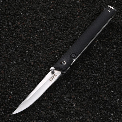 7096 Premium Folding Survival Knife – High Hardness Stainless Steel EDC Camping Knife