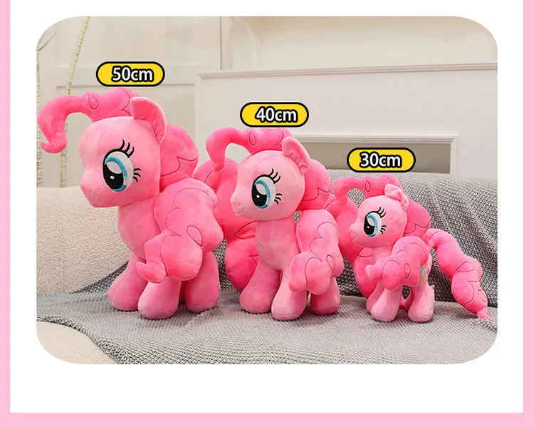 My Little Pony Rainbow Dash & Applejack 28cm Plush Toy – Soft Stuffed Animal Gift