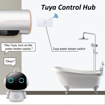 Tuya Smart AI Robot Toy – WiFi Voice Interactive Educational Learning Machine with Speech Recognition for Kids