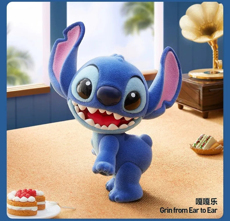 Original Pop Mart Stitch Little Emotion Series Blind Box – Stitch & Lilo Anime Figure, Mystery Box Collectible, Trendy Room Decor & Gift