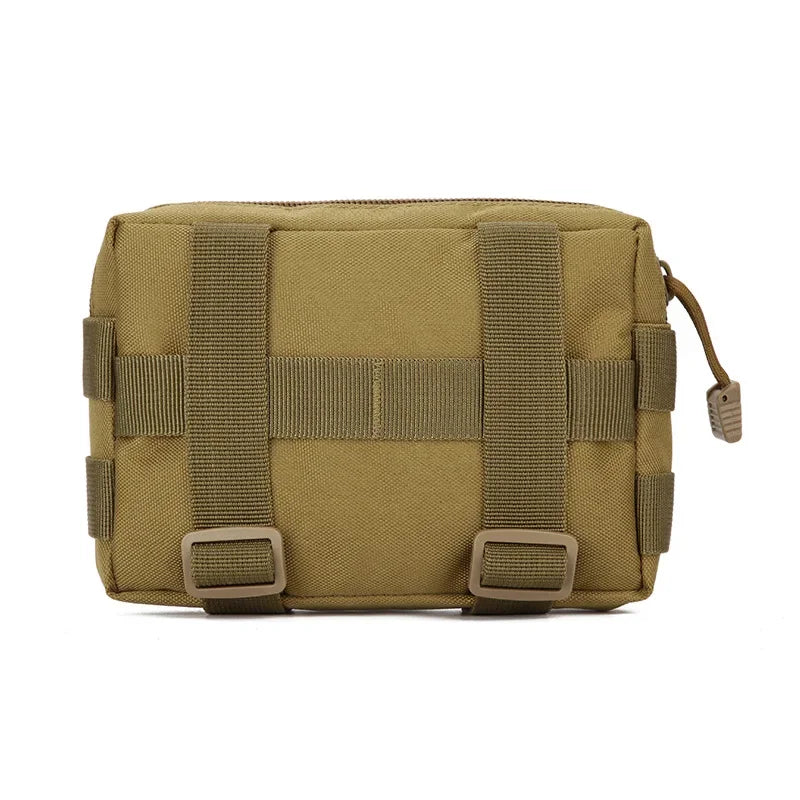 Tactical Waist Bag - Nylon Molle EDC Tool Pouch, Outdoor Camping Fanny Pack, Phone Wallet and Hunting Belt Purse