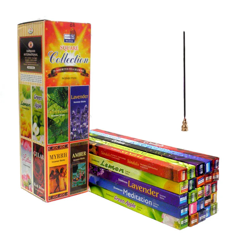Y Tibetan Aromatherapy Bundle: 10/25 Box Lot of Smell India Stick Incense - Infuse White Sage, Sandalwood, and Natural Fragrance for Indoor Air Bliss!