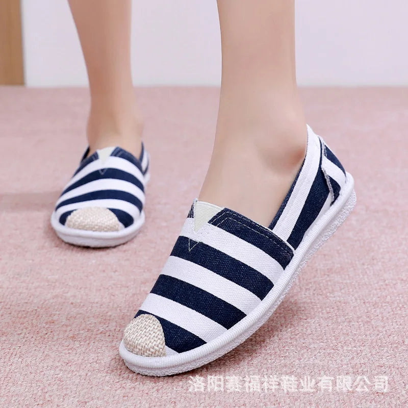 Women’s Summer Mesh Flat Shoes - Breathable Lightweight Slip-On Loafers & Casual Comfort Sneakers