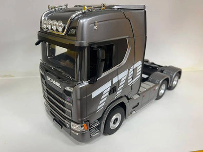 Huina 770S Remote Control Engineering Car — Genuine Alloy Trailer Head Model, 4WD Toy for Kids, Ratio 501D