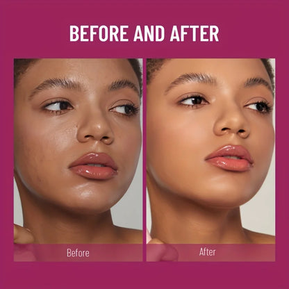Sponge Head Concealer – Dark Circles, Freckles, Acne & Blemishes Liquid Foundation, Long-Lasting & Moisturizing