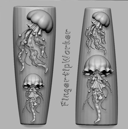 Snake Lolita Bow, Mushroom, Rose, Lotus, Bear 3D Acrylic Nail Mold - DIY Silicone Nail Decorations & Nail Art Products