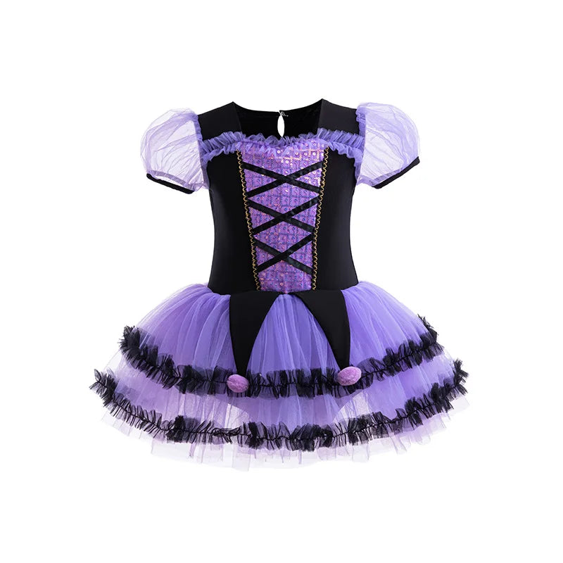 Girls Ballet Tutu Dress - Sequined Princess Party Costume for Dance & Stage Performances