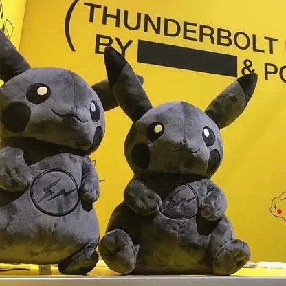 30cm Dark Pikachu Plush — Pokémon X Fragment Anime Kawaii Pop Doll, Pillow & Birthday Gift