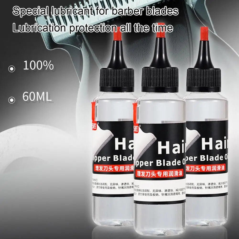 Trimmer Lubricating Oil - No Odor Hair Scissors Lubricant to Reduce Metal Friction & Maintain Hair Cutting Tools