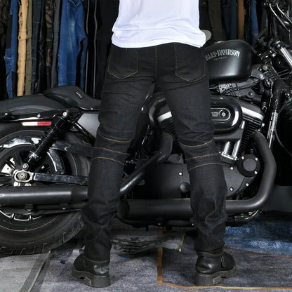 New Anti-Fall Motorcycle Pants: Classic Harley-Davidson Rider Jeans for All Seasons - Racing Pants for Safety and Style