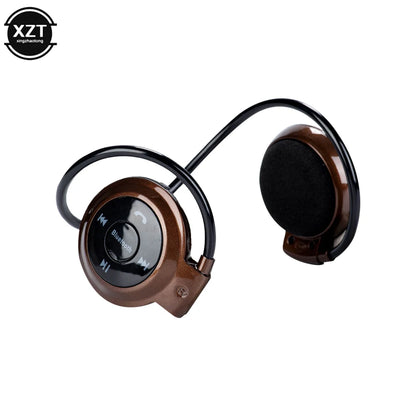 Sport Bluetooth Wireless Headphones - Stereo MP3 Player with FM Radio, Micro SD Slot & Hands-Free Mic