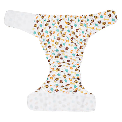 Sigzagor XL Adult Cloth Diaper – Reusable Pocket Nappy with Hook & Loop for Urinary Incontinence 68–128 cm Waist