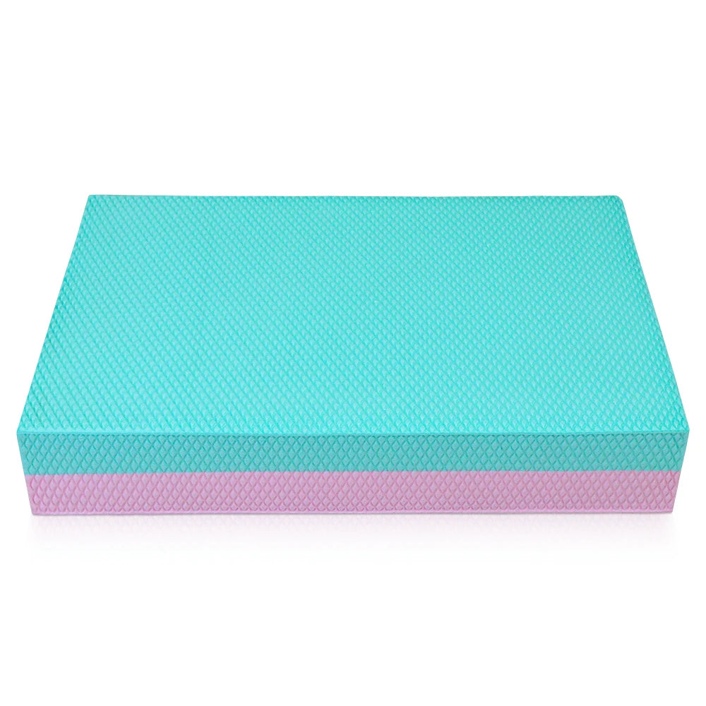 Yoga Balance Pad: 30x20x5cm, Multiple Colors Fitness Mat - Balancing Pad for Healthy Abdominal Wheel, Doubles as Meditation Cushion