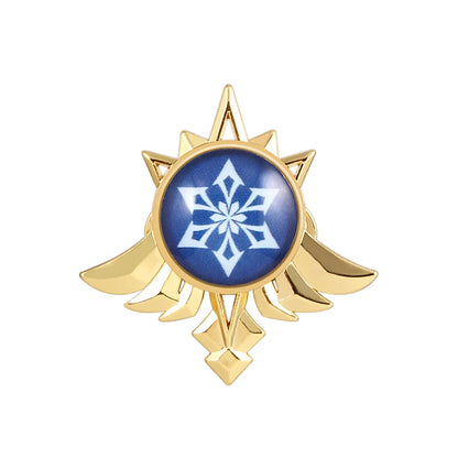 Genshin Impact Sumeru Vision Pins - Anime Character Element Badge Lapel Brooch Collectible Accessories