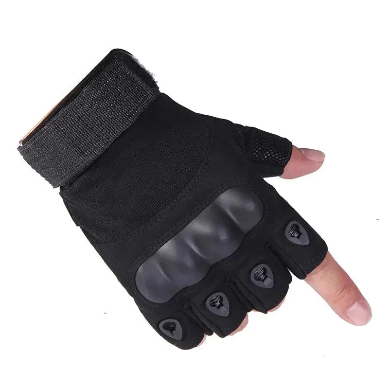 Fitness Anti-Slip Cycling Gloves – Wear-Resistant Tactical Sports & Climbing Half Finger Gloves for Outdoor Use