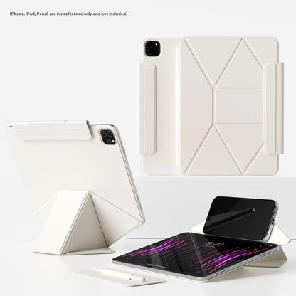 Smart Folio Case for iPad — Compatible with A16 2025 Air 7, 10th Gen 10.9″, Pro 11/13″, Air 4/5, M3/M5 Pro 11/13″