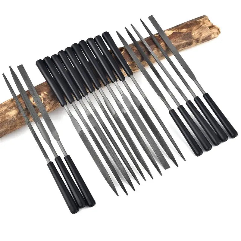 Needle Files Set for DIY Jewelers – Hand Tools for Diamond Carving, Metal, Glass & Stone Crafts