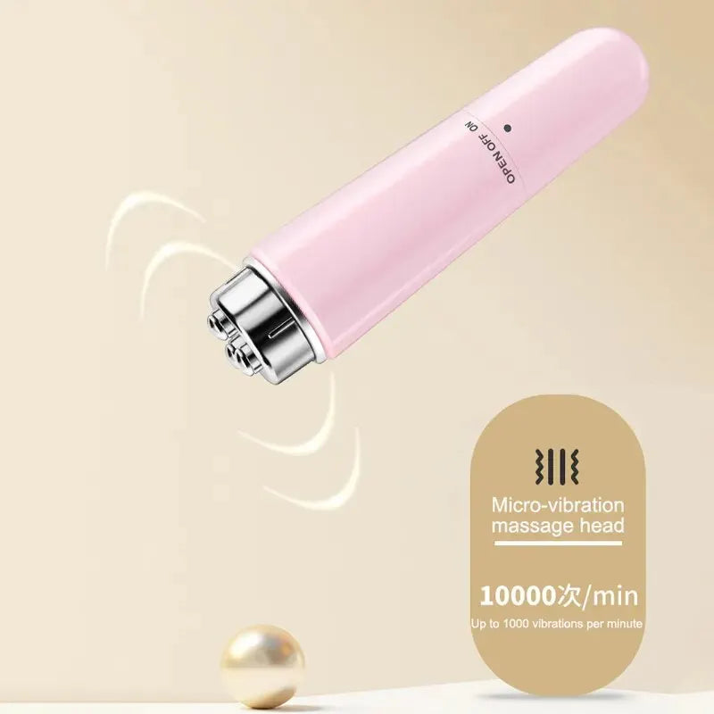 4-in-1 Electric Eye Massager – Micro Vibration Facial Device for Dark Circles, Puffiness & Eye Bag Relief
